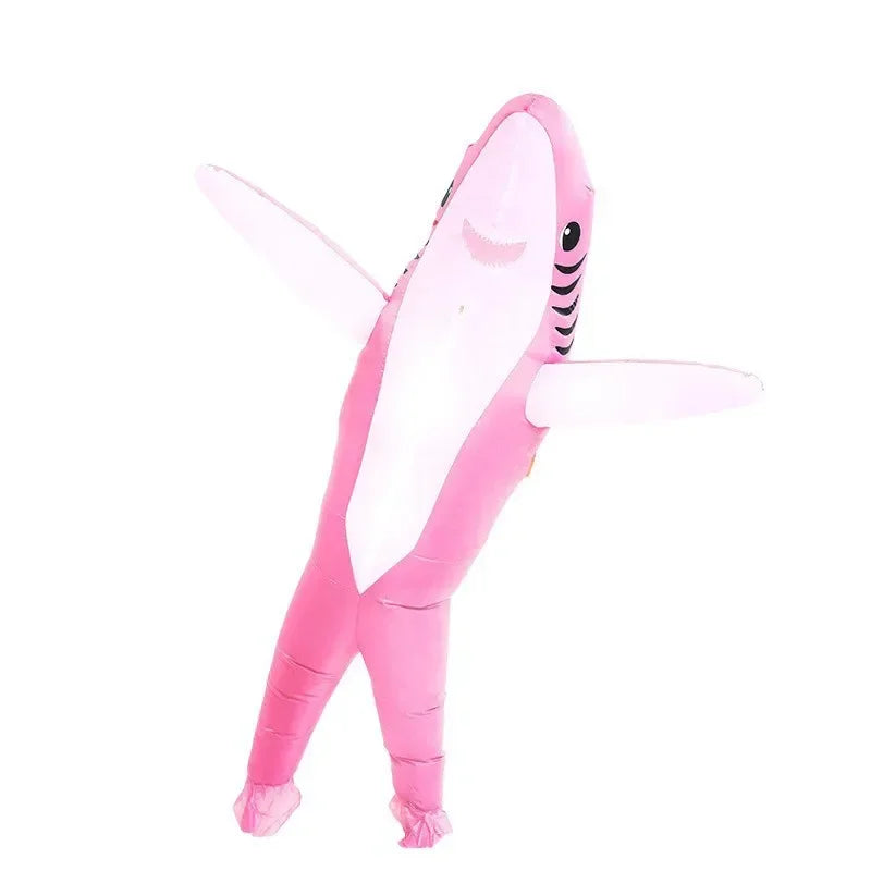 Cosplay requin gonflable