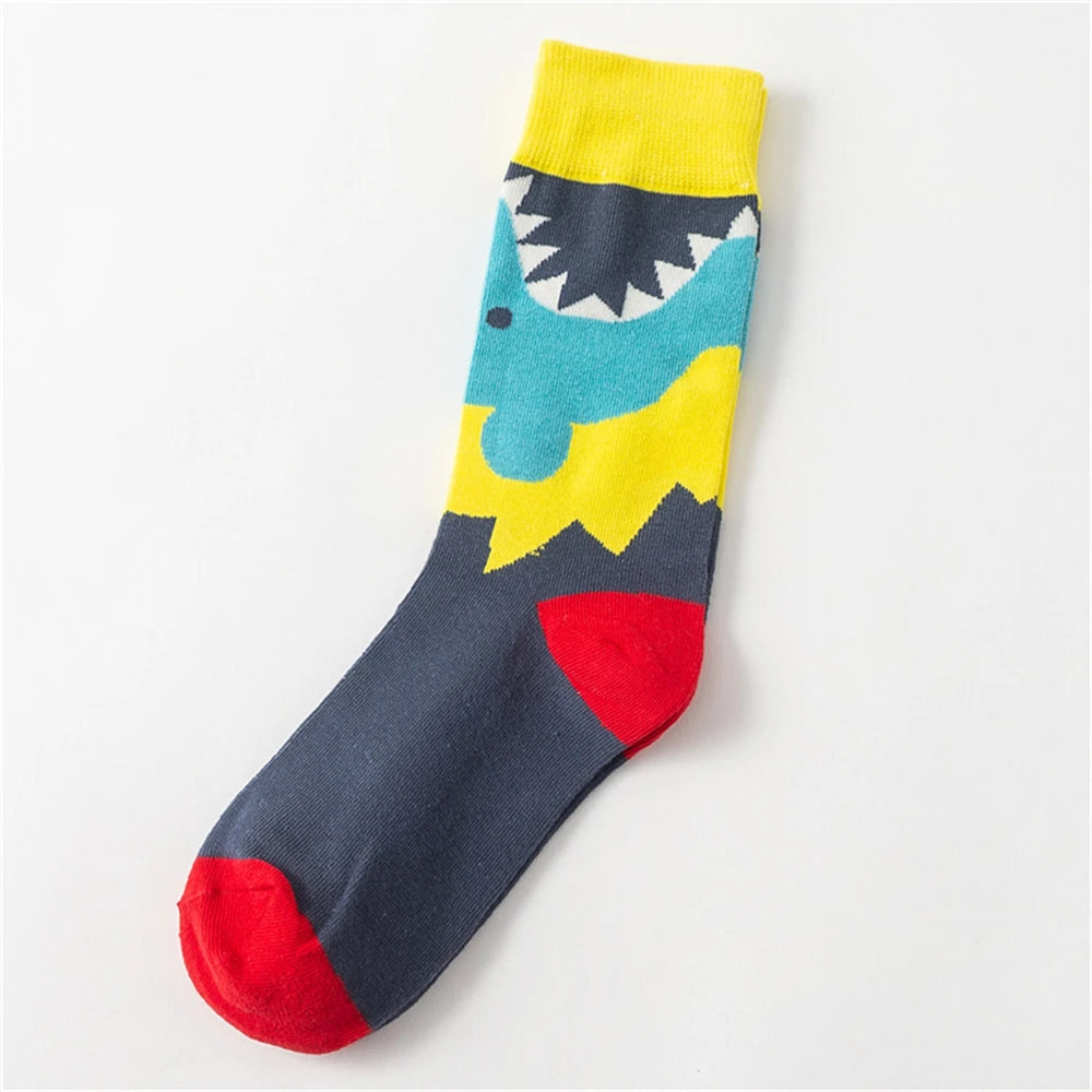 Chaussettes logo requin
