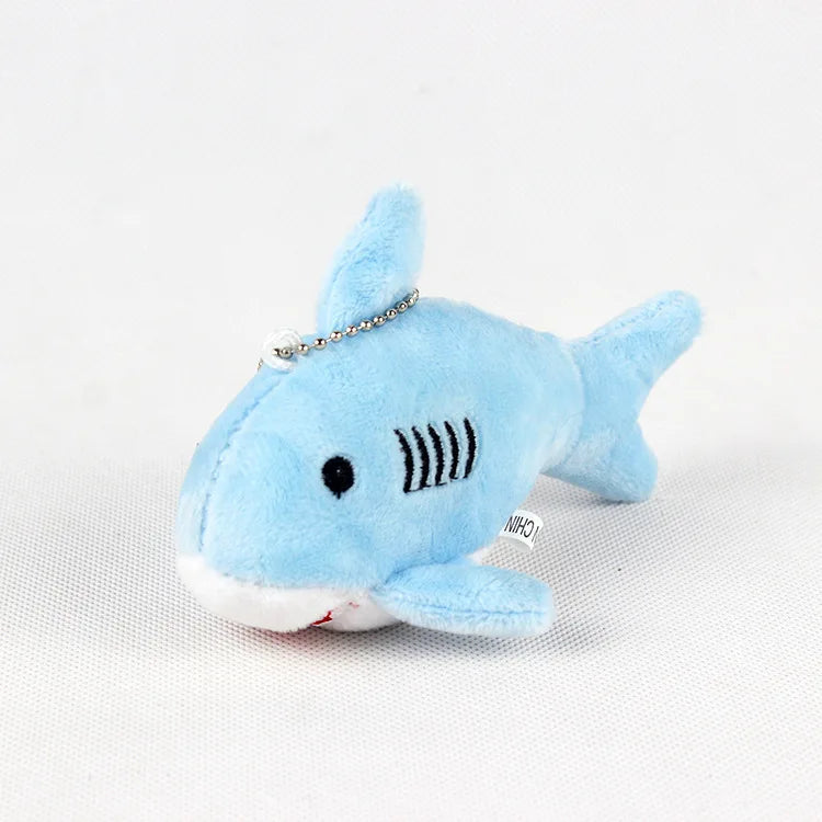 Porte-clés peluche requin