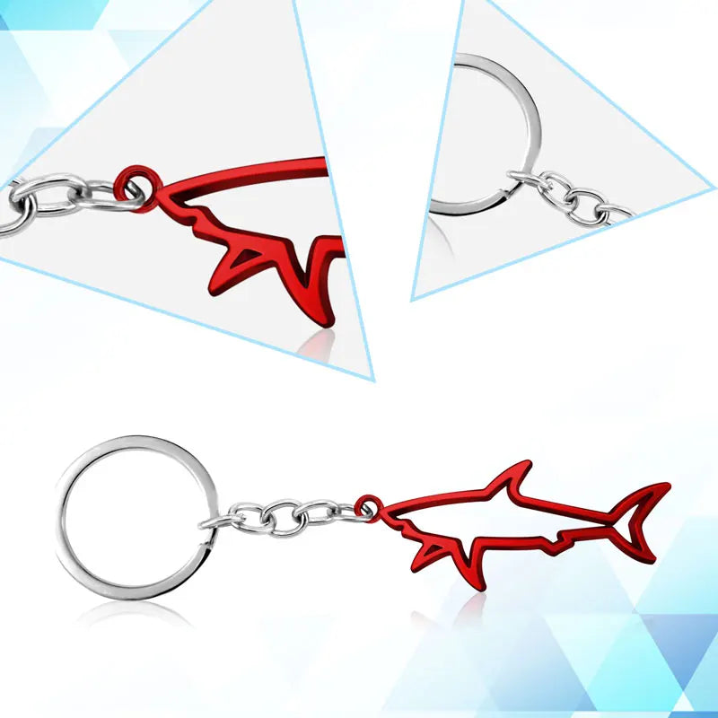 Porte-clés symbole requin