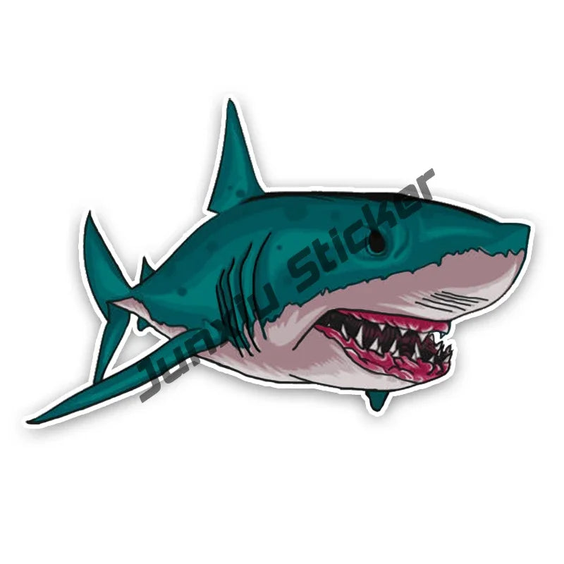 Stickers gaffiti requin