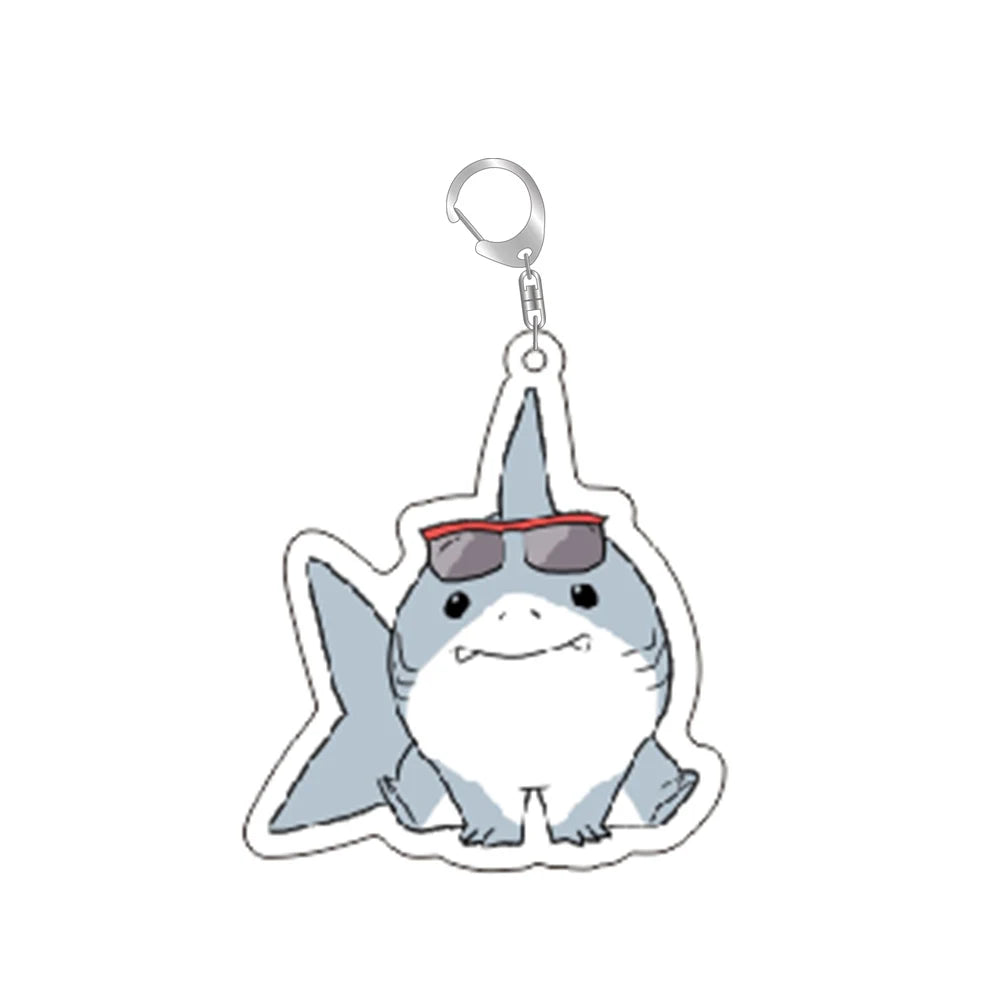 Porte-clés kawaii requin