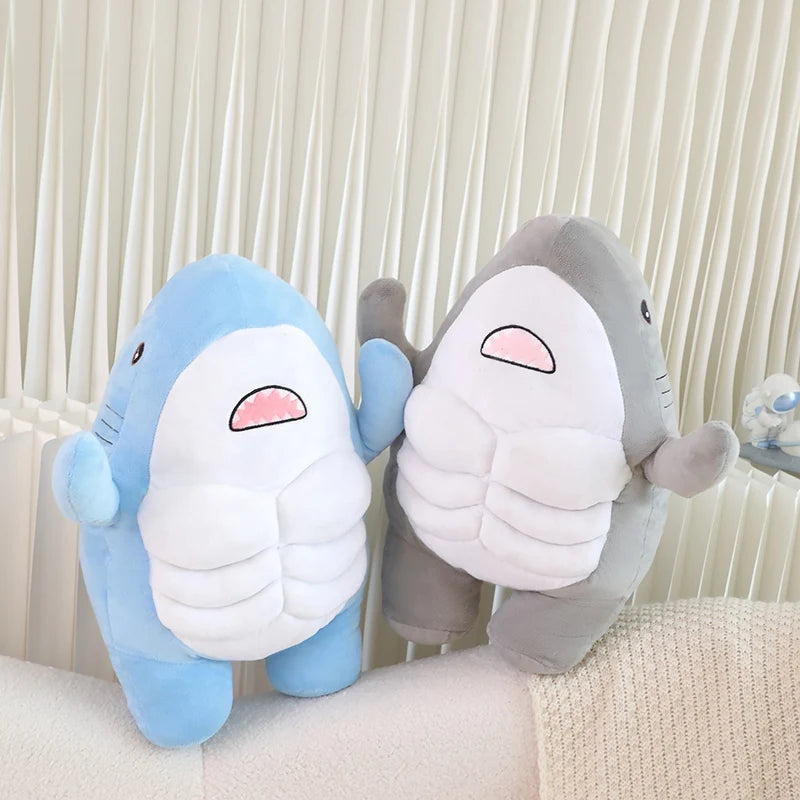Peluche shark muscle