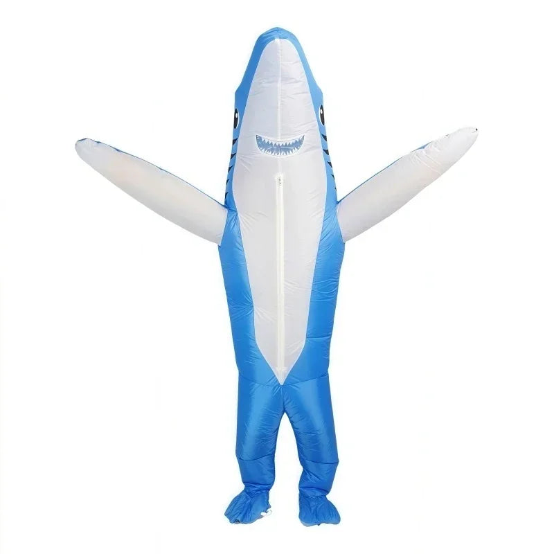 Cosplay requin gonflable