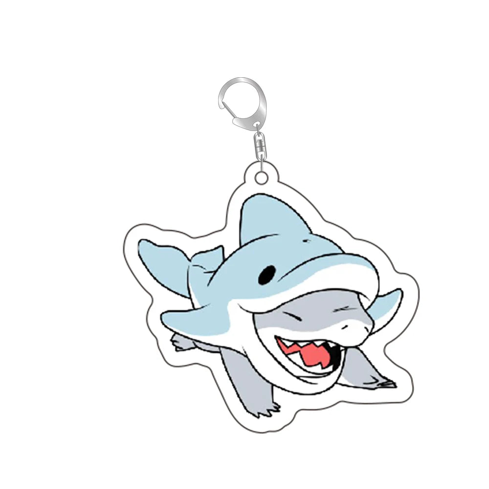 Porte-clés kawaii requin