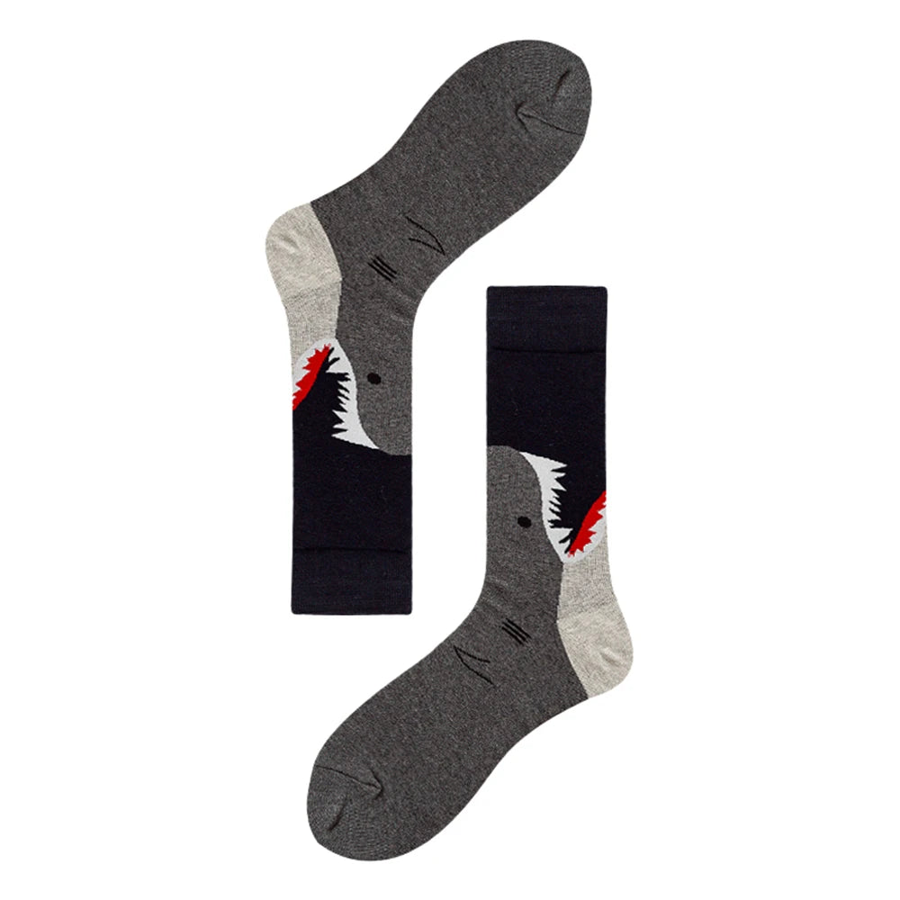 Chaussettes logo requin