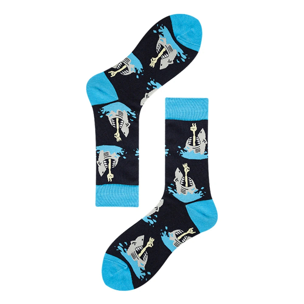 Chaussettes logo requin