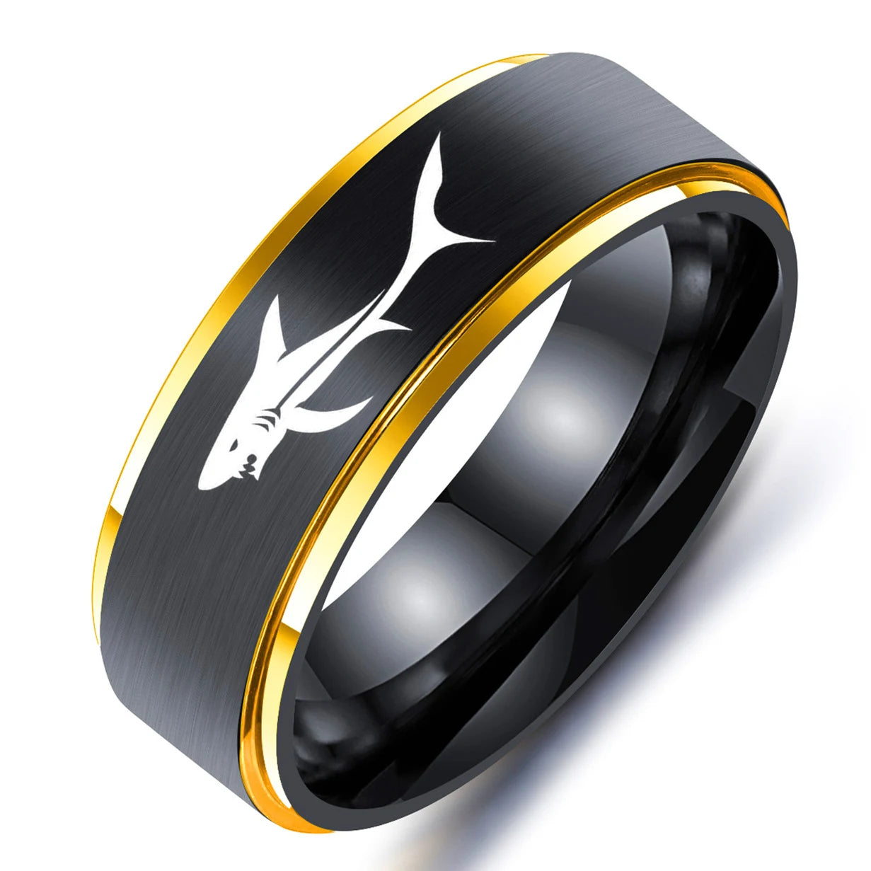 Bague fashion requin