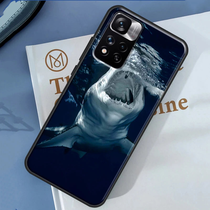 Coque grand requin blanc
