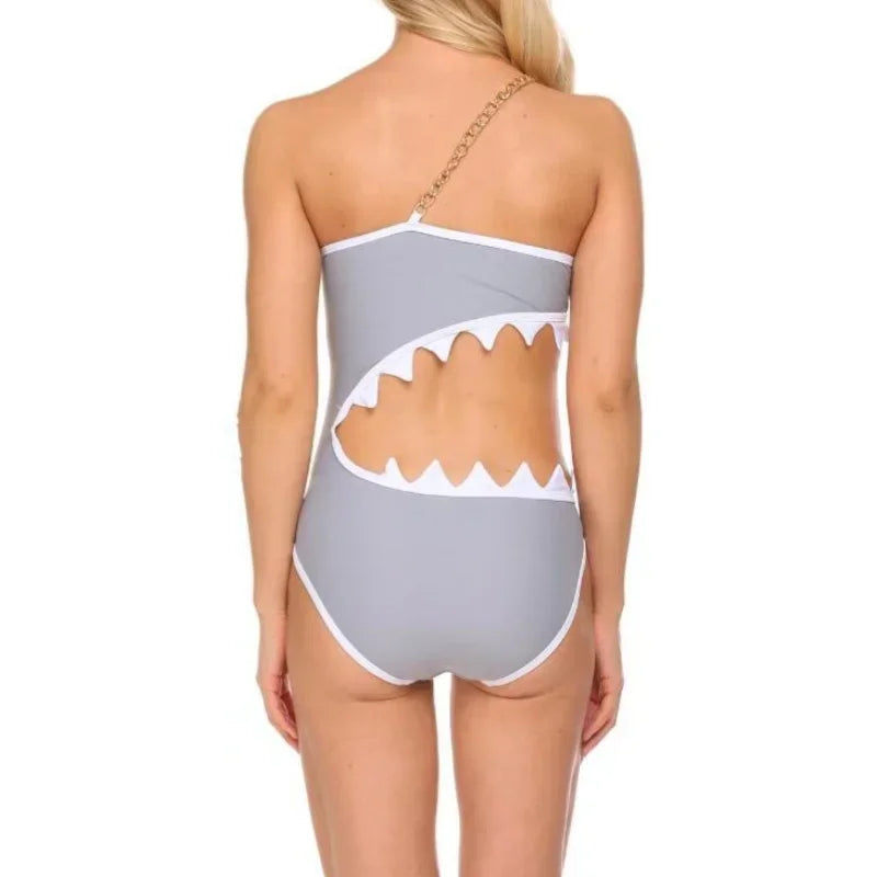 Maillot de bain 1 pièce femme requin