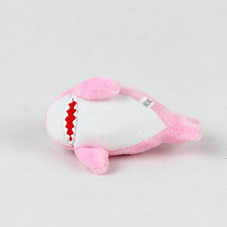 Porte-clés peluche requin