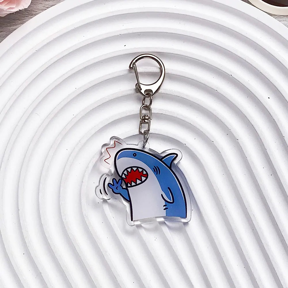 Porte-clés requin fun