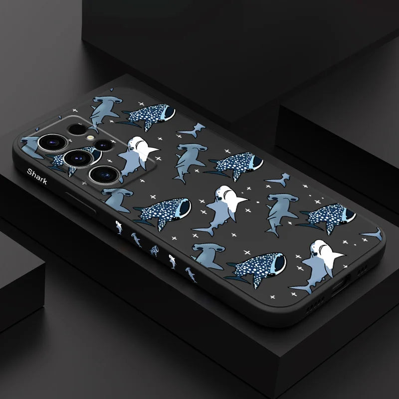 Coque samsung motifs requin