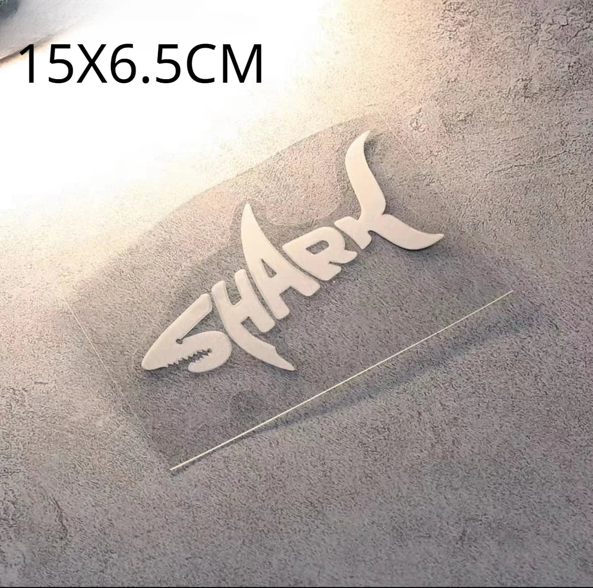 Stickers shark voiture