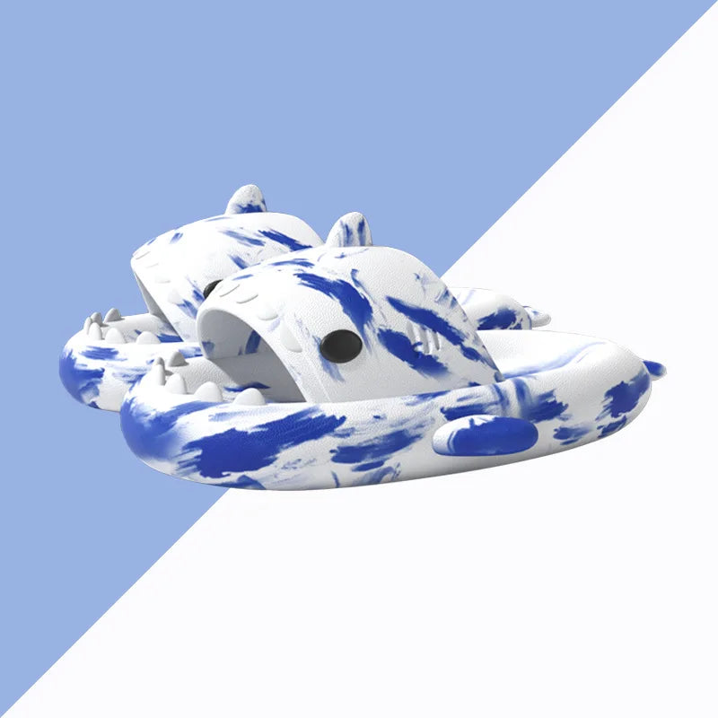 Claquettes requin camo