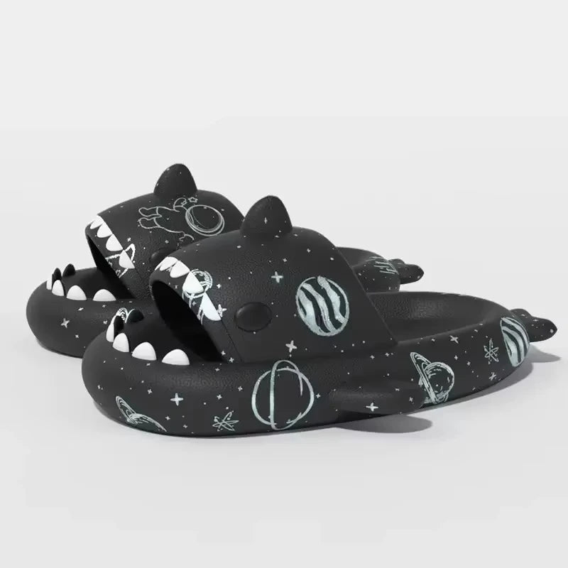 Claquettes requin drip