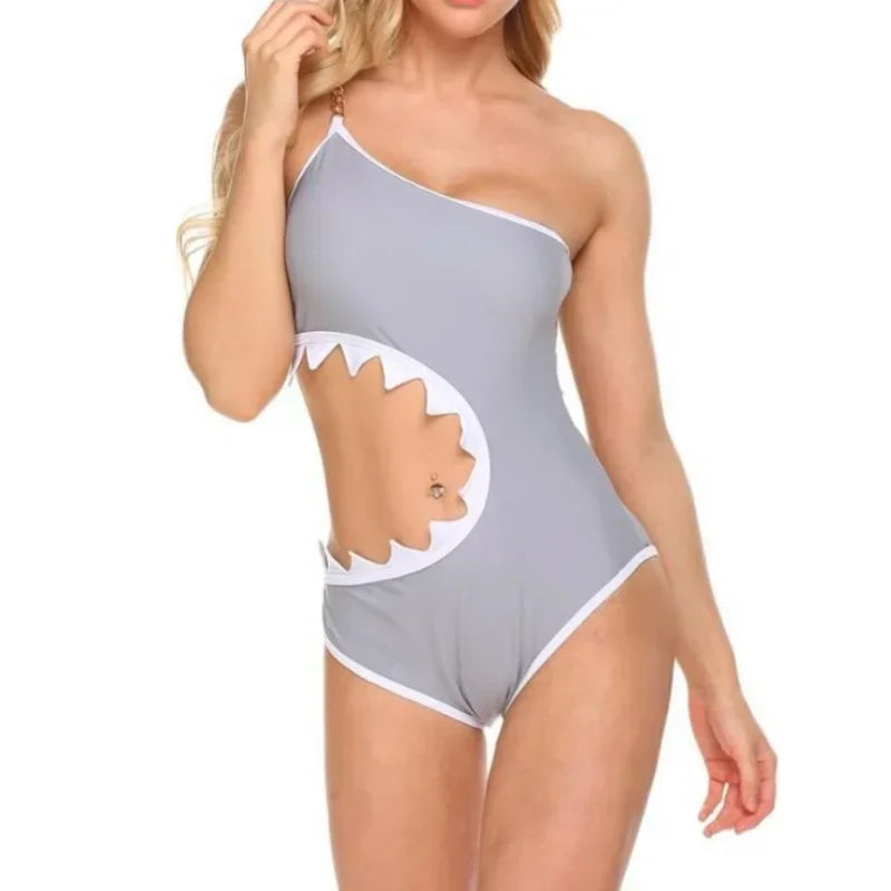 Maillot de bain 1 pièce femme requin