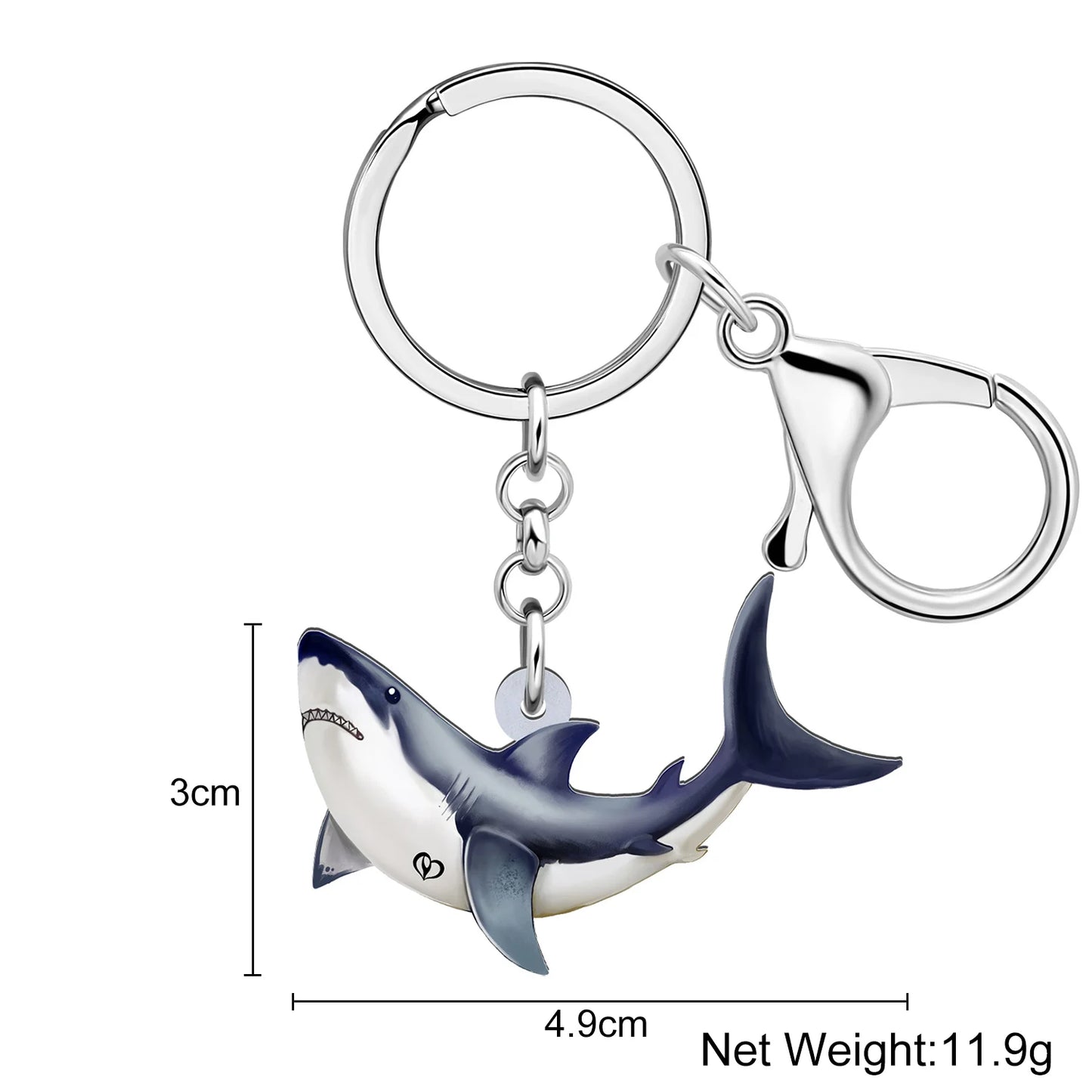 Porte-clés requin marin