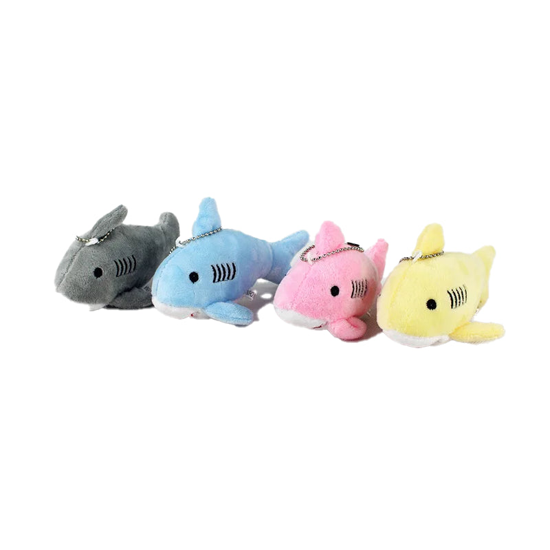 Porte-clés peluche requin