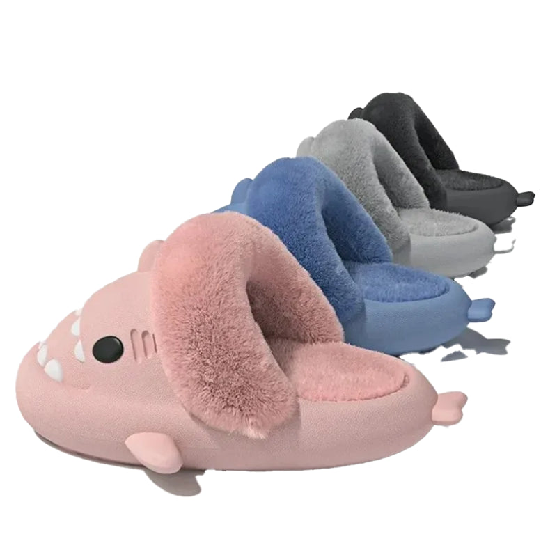 Chaussons requin doux