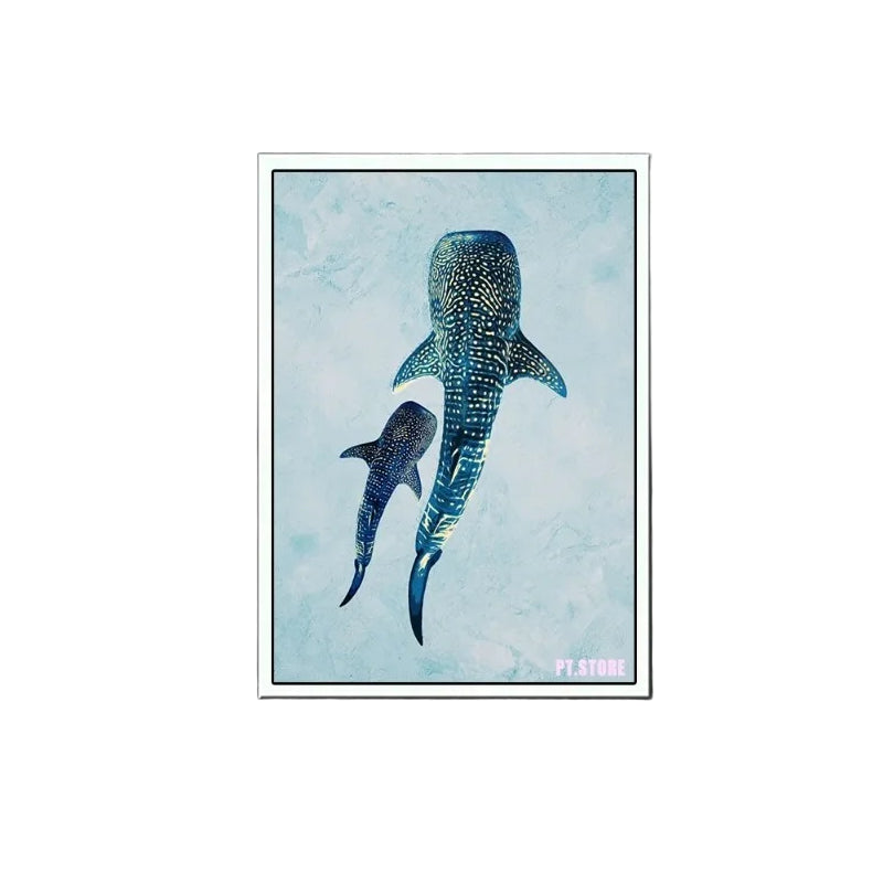 Tableau requin baleine