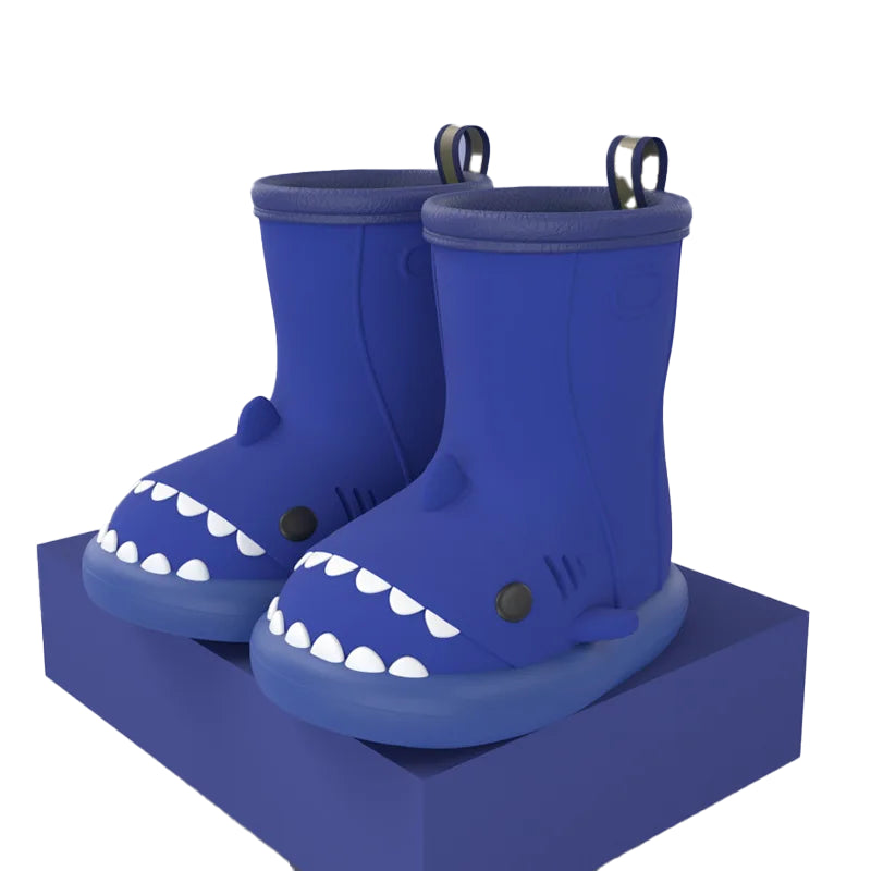 Botte requin bleu