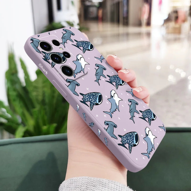 Coque samsung motifs requin