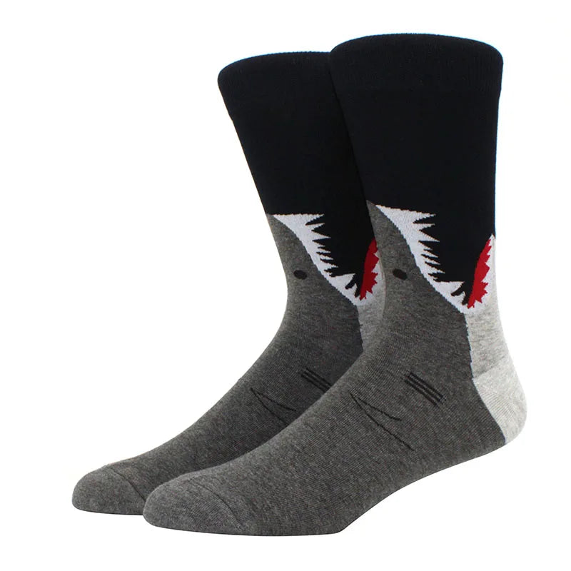 Chaussette gueule de requin