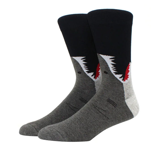 Chaussette gueule de requin
