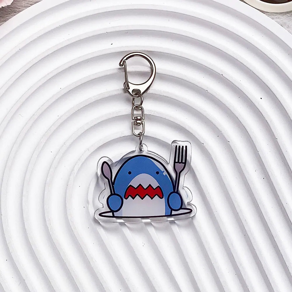 Porte-clés requin fun