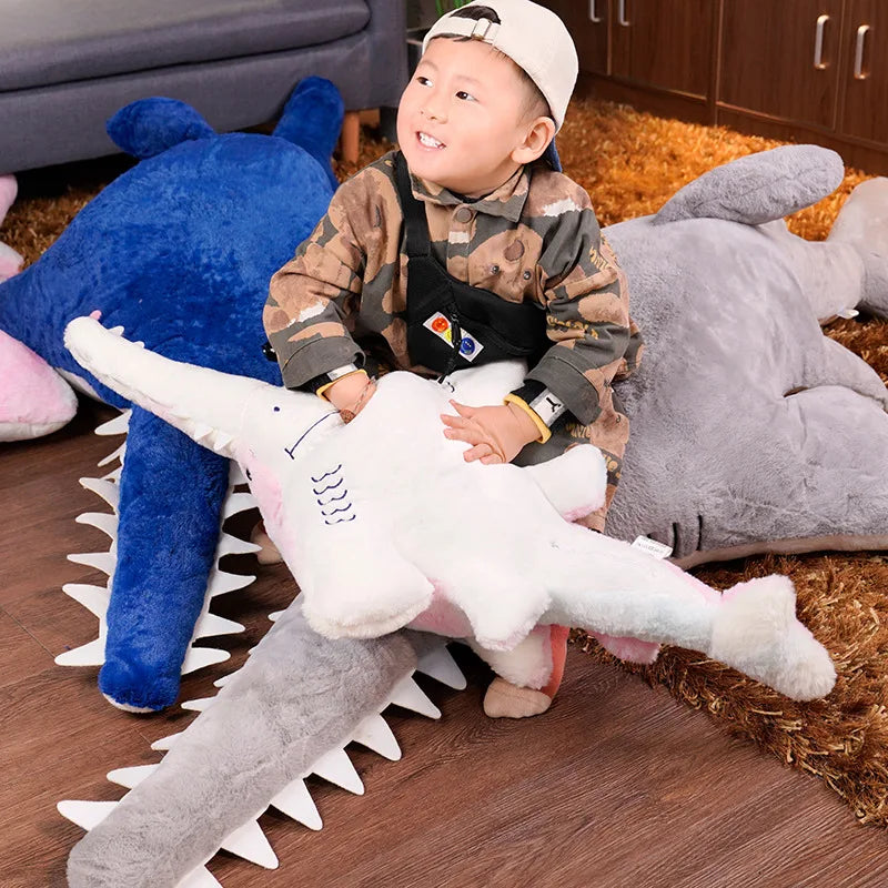 Peluche requin scie