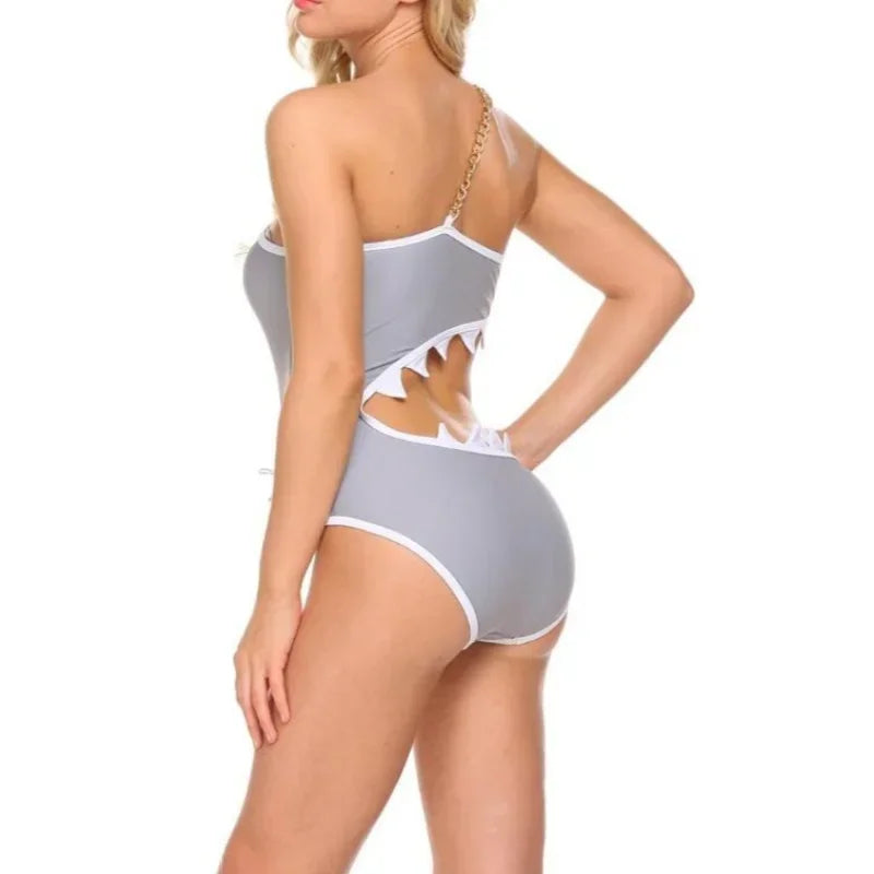 Maillot de bain 1 pièce femme requin