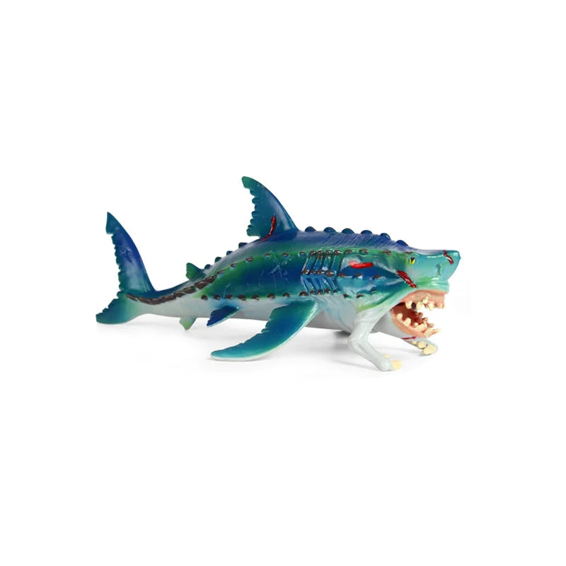 Figurine requin mutant