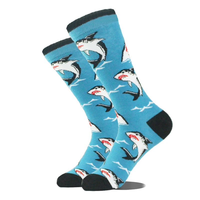 Chaussettes requin marin