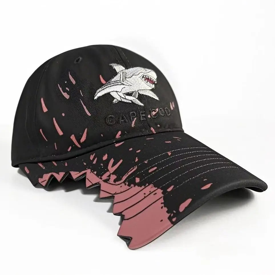 Casquette requin morsure