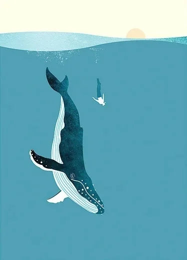 Tableau requin baleine