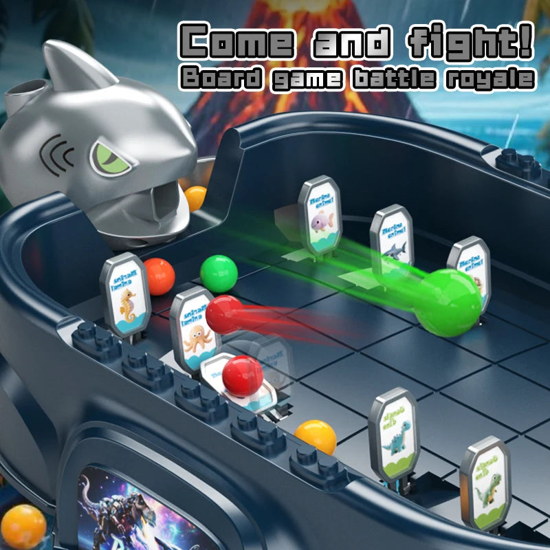 Jeu requins vs dinosaures