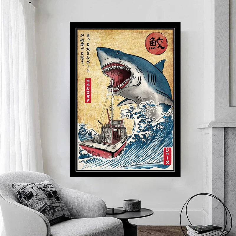 Tableaux dents de la mer