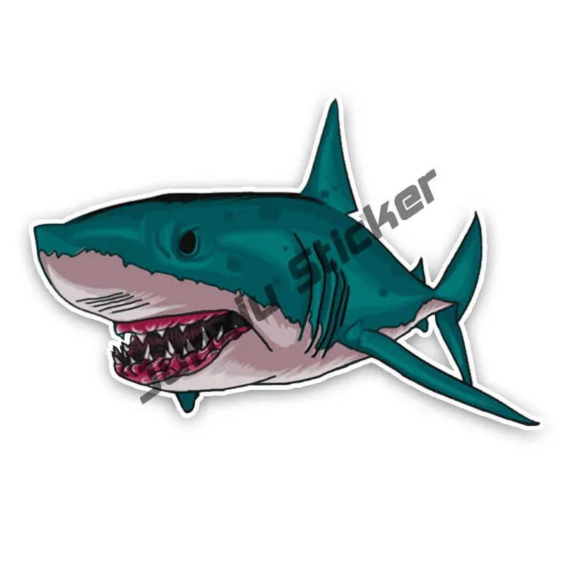 Stickers gaffiti requin