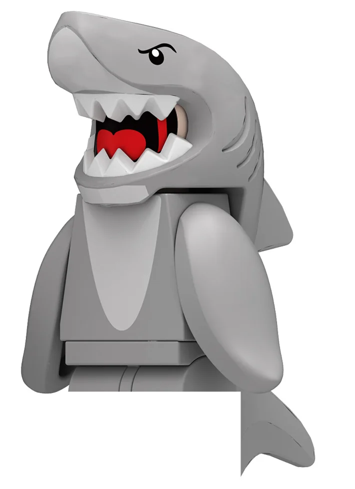Jouet requin style playmobil