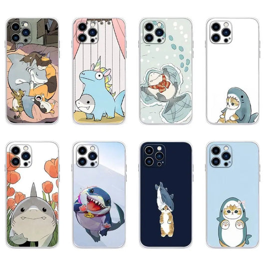 Coque iphone jeff le requin