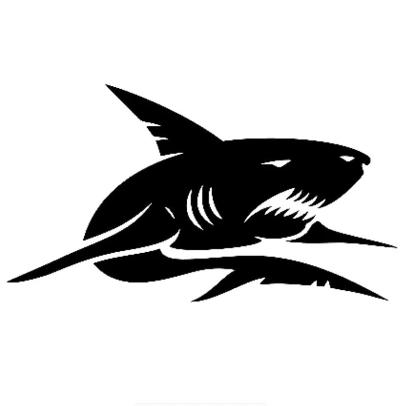 Stickers requin méchant