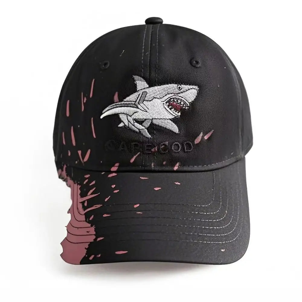Casquette requin morsure