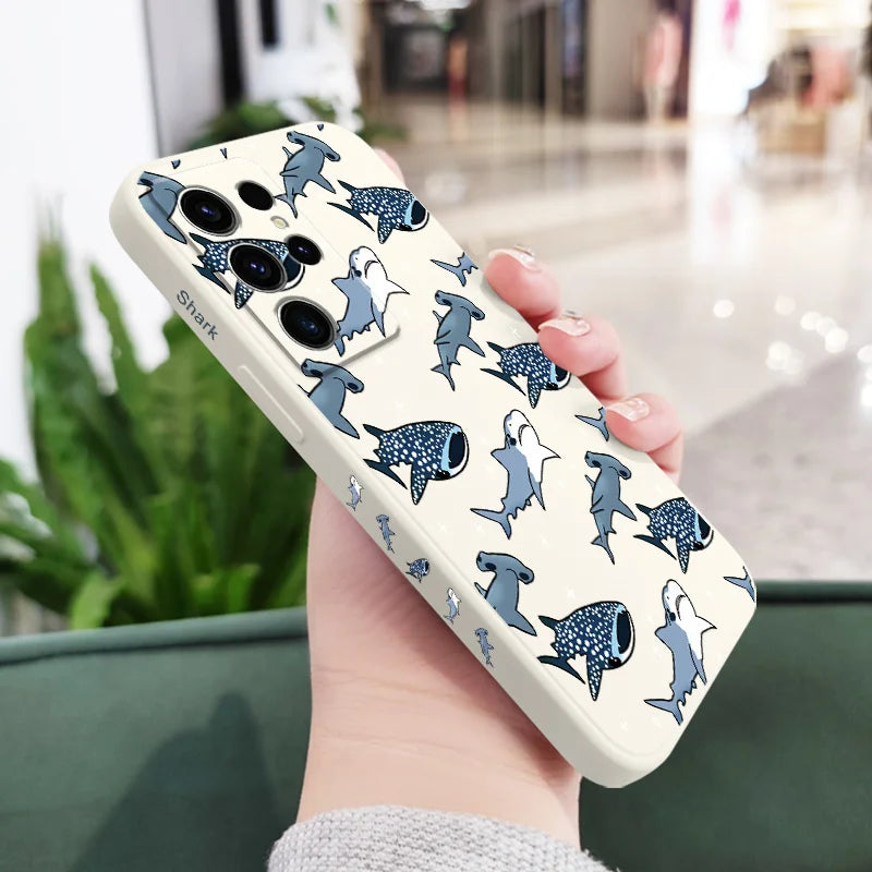 Coque samsung motifs requin