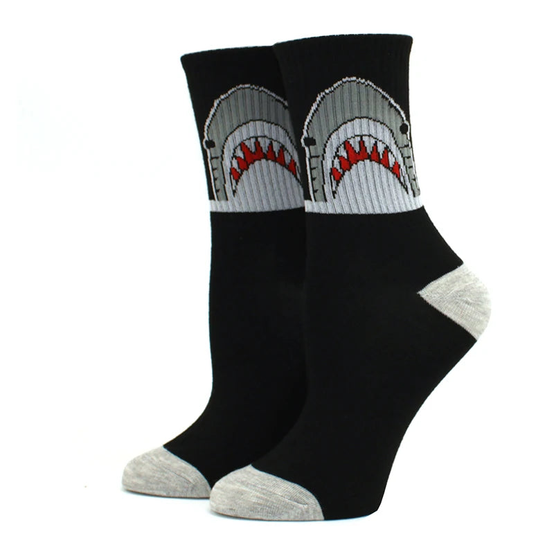 Chaussette tete de requin