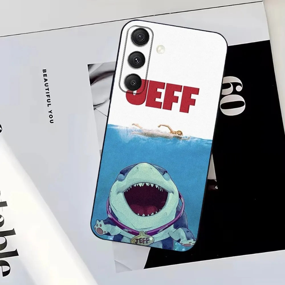 Coque samsung jeff le requin