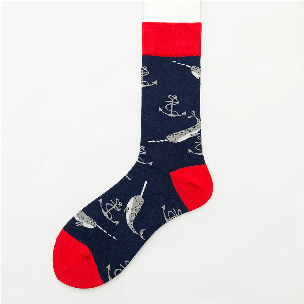 Chaussettes logo requin