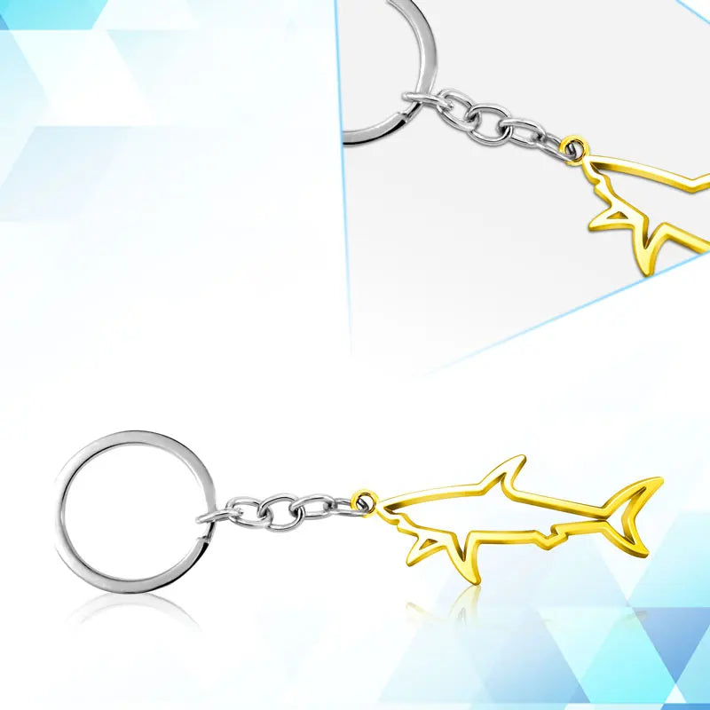 Porte-clés symbole requin