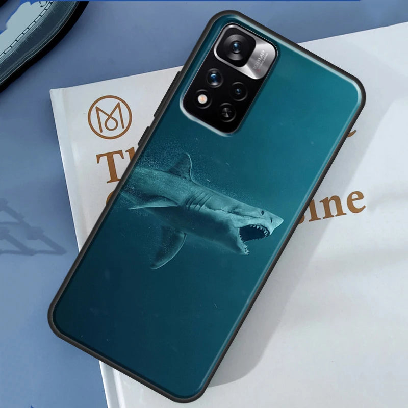 Coque grand requin blanc