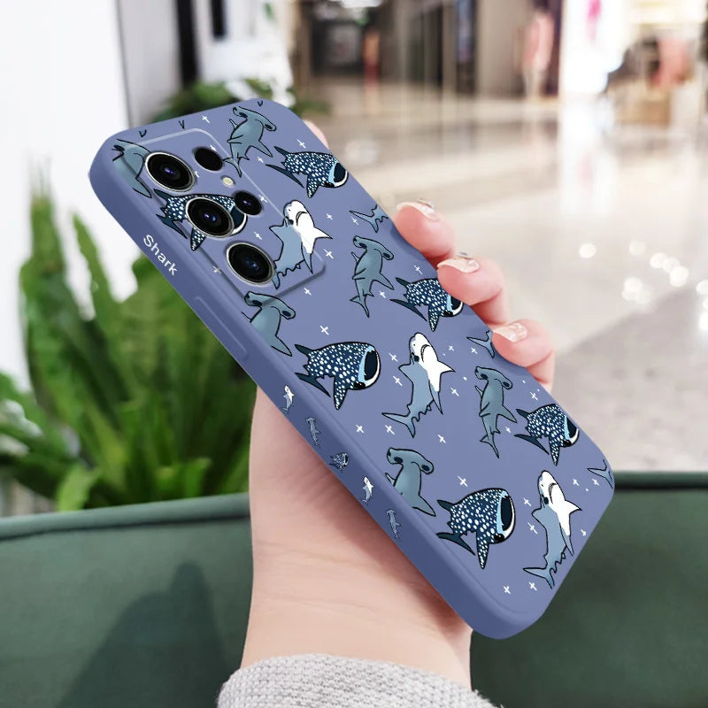 Coque samsung motifs requin